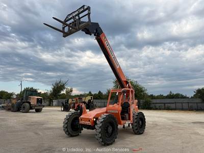 2017 Skytrak 6042 42' 6,000 lbs Telescopic Reach Forklift Telehandler bidadoo