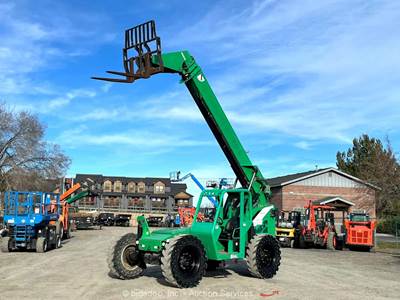 2014 Skytrak 8042 42' 8K Telescopic Reach Forklift Telehandler Aux Hyd bidadoo