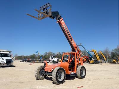 2018 Skytrak 8042 42' 8,000 lb Telescopic Reach Forklift Telehandler Aux bidadoo
