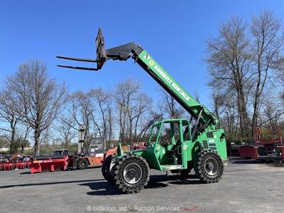 2016 Skytrak 8042 42' 8,000 lbs Telescopic Reach Forklift Telehandler bidadoo