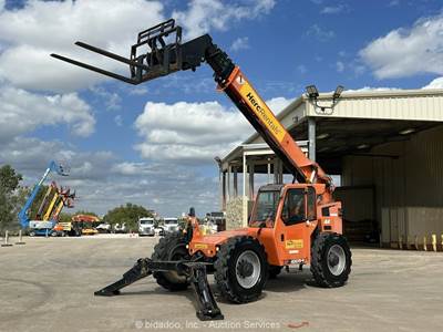 2018 Skyjack 10054 10,000 lbs Telescopic Reach Forklift Telehandler Cab bidadoo
