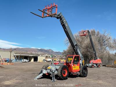 2021 Skyjack SJ1056 TH 56' 10k Telescopic Reach Forklift Telehandler Cab bidadoo