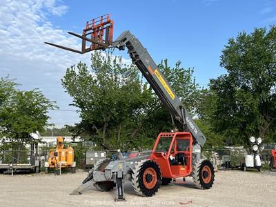 2019 Skyjack SJ1056 TH 56' 10k Telescopic Reach Forklift Telehandler Aux bidadoo