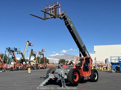 2018 Skyjack SJ1056 TH 56' 10K Telescopic Reach Forklift Telehandler Aux bidadoo