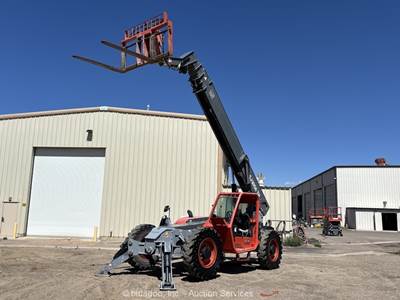 2019 Skyjack SJ1056TH 56' 10K Telescopic Reach Forklift Cab Telehandler bidadoo