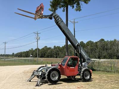 2017 Skyjack SJ1056TH 56' 10k Telescopic Reach Forklift Telehandler Cab bidadoo