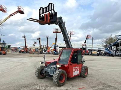 2022 Skyjack SJ519 TH 19' Telescopic Reach Forklift Telehandler Cab bidadoo