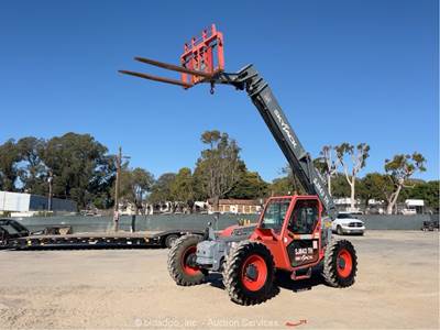 2017 Skyjack SJ843TH 43' 8K Telescopic Reach Forklift Cab Telehandler bidadoo