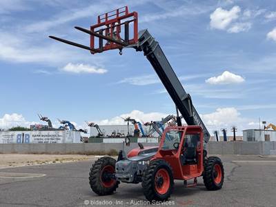 2016 Skyjack SJ843TH 43' 8,000 lbs Telescopic Reach Forklift Telehandler bidadoo