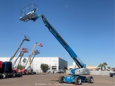 2015 Genie S-125 25' 4WD Diesel Telescopic Boom Lift Man Aerial Platform bidadoo