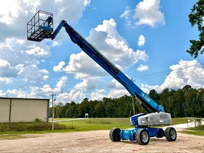 2015 Genie S-125 125' 4WD Diesel Telescopic Boom Lift Aerial Platform bidadoo