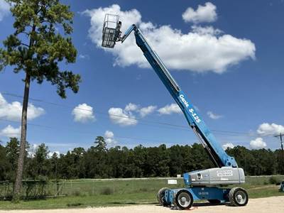 2015 Genie S-125 125' 4WD Diesel Telescopic Boom Lift Aerial Platform bidadoo