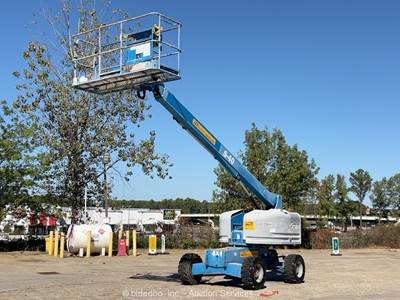 2017 Genie S-40 40' 4WD Diesel Telescopic Boom Lift Man Aerial Platform bidadoo