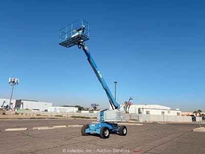 2015 Genie S-40 40' 4WD Diesel Telescopic Boom Lift Man Aerial Platform bidadoo