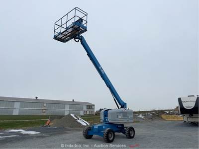 2015 Genie S-40 40' 4WD Diesel Telescopic Boom Lift Man Aerial Platform bidadoo
