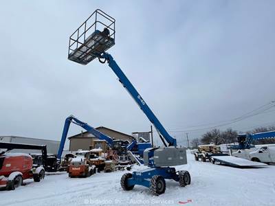 2015 Genie S-40 40' 4WD Diesel Telescopic Boom Lift Man Aerial Platform bidadoo