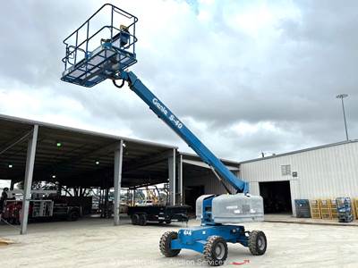 2017 Genie S-40 40' 4WD Diesel Telescopic Boom Lift Man Aerial Platform bidadoo