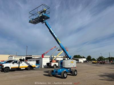 2018 Genie S-40 4WD Diesel Telescopic Boom Lift Man Aerial Platform bidadoo