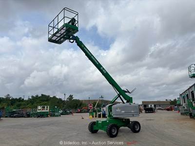 2016 Genie S-40 40’ 4WD Dual Fuel Telescopic Boom Lift Platform Aerial bidadoo