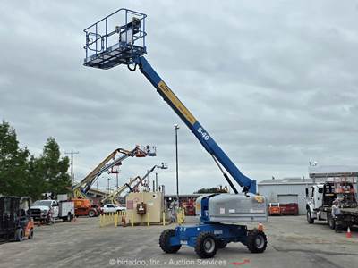 2018 Genie S-40 40' 4WD Diesel Telescopic Boom Lift Man Aerial Platform bidadoo