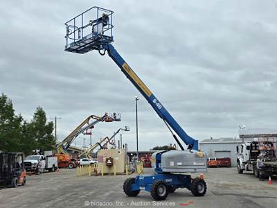 2018 Genie S-40 40' 4WD Diesel Telescopic Boom Lift Man Aerial Platform bidadoo