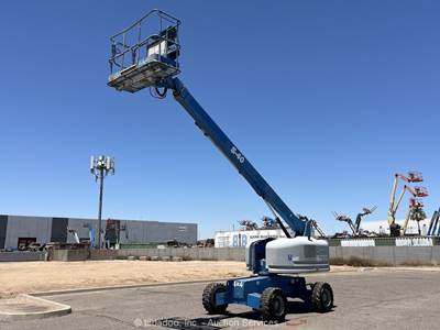 2016 Genie S-40 40' 4WD Diesel Telescopic Boom Lift Man Aerial Platform bidadoo