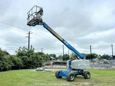 2018 Genie S-40 40' 4WD Diesel Telescopic Boom Lift Man Aerial Platform bidadoo