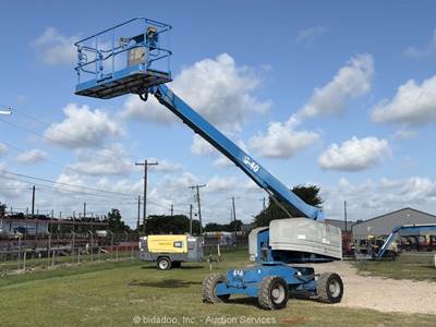 2018 Genie S-40 40' 4WD Diesel Telescopic Boom Lift Man Aerial Platform bidadoo