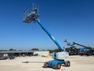 2017 Genie S-40 40’ 4WD Diesel Telescopic Boom Lift Man Aerial Platform bidadoo