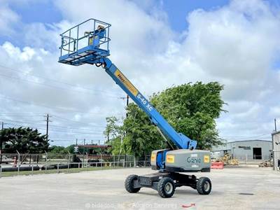 2019 Genie S-40XC 40' 4WD Diesel Telescopic Boom Lift Platform Aerial bidadoo