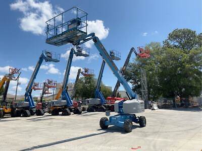 2014 Genie S-45 45' 4WD Diesel Telescopic Boom Lift Man Aerial Platform ...