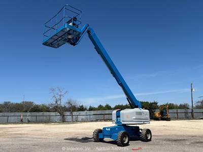 2016 Genie S-45 45’ 4WD Diesel Telescopic Boom Lift Man Aerial Platform bidadoo