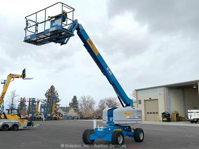 2018 Genie S-45 45' 4WD Diesel Telescopic Boom Lift Man Aerial Platform bidadoo