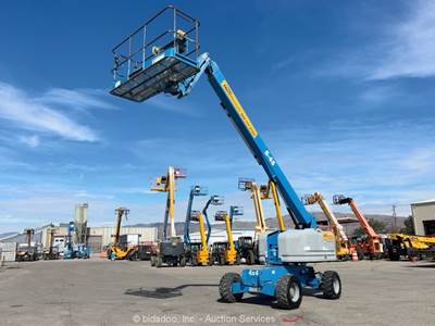 2018 Genie S-45 45' 4WD Diesel Telescopic Boom Lift Man Aerial Platform bidadoo