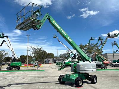 2015 Genie S-45 45' 4WD Diesel Telescopic Boom Lift Man Aerial Platform bidadoo