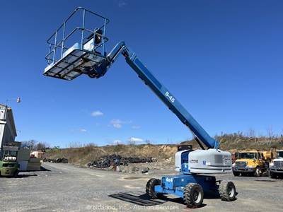 2016 Genie S-45 45' 4WD Diesel Telescopic Boom Lift Man Aerial Platform bidadoo