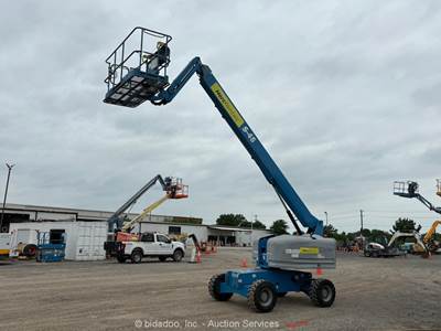 2018 Genie S-45 45' 4WD Diesel Telescopic Boom Lift Man Aerial Platform bidadoo