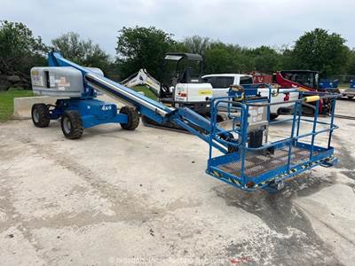 2017 Genie S-45 45' 4WD Diesel Telescopic Boom Lift Man Aerial bidadoo -Repair