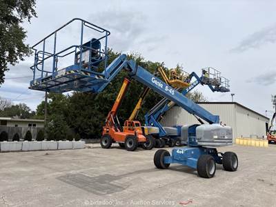2014 Genie S-45 45' Diesel Telescopic Boom Lift Man Aerial Platform bidadoo