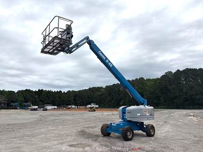 2019 Genie S-45 45' 4WD Diesel Telescopic Boom Lift Aerial Platform Gen bidadoo