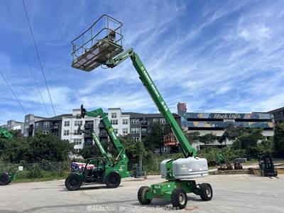 2017 Genie S-45 45' 4WD Diesel Telescopic Boom Lift Man Aerial Platform bidadoo