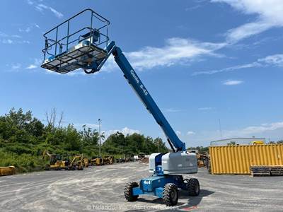 2014 Genie S-45 45' 4WD Diesel Telescopic Boom Lift Man Aerial Platform bidadoo