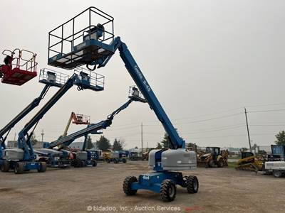 2013 Genie S-45 45' 4WD Diesel Telescopic Boom Lift Man Aerial Platform bidadoo