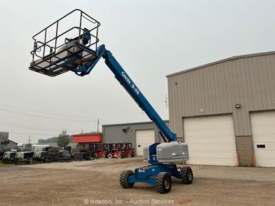 2017 Genie S-45 45' 4WD Diesel Telescopic Boom Lift Man Aerial Platform bidadoo