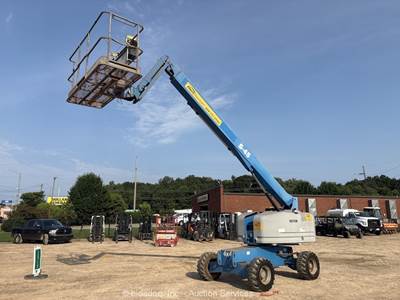 2018 Genie S-45 45' 4WD Diesel Telescopic Boom Lift Man Aerial Platform bidadoo