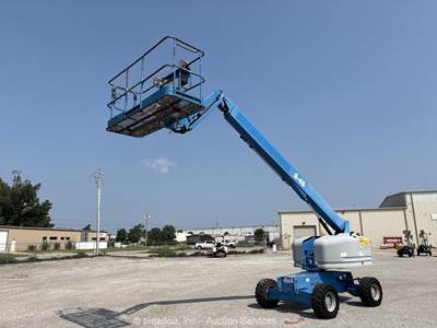 2017 Genie S-45 45' 4WD Diesel Telescopic Boom Lift Man Aerial Platform bidadoo