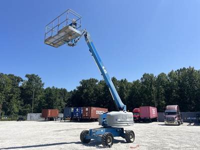 2017 Genie S-45 45' 4WD Diesel Telescopic Boom Lift Man Aerial Platform bidadoo