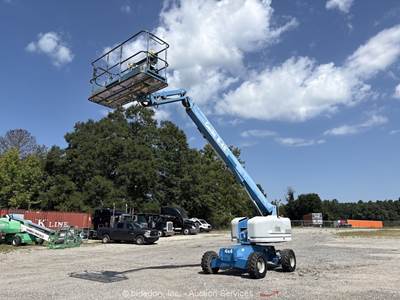 2018 Genie S-45 45' 4WD Diesel Telescopic Boom Lift Man Aerial Platform bidadoo
