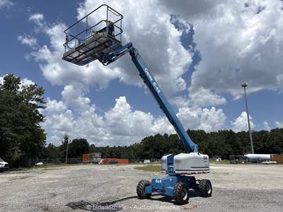 2018 Genie S-45 45' 4WD Diesel Telescopic Boom Lift Man Aerial Platform bidadoo