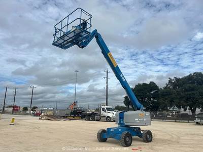 2017 Genie S-45 45' 4WD Diesel Telescopic Boom Lift Man Aerial Platform bidadoo